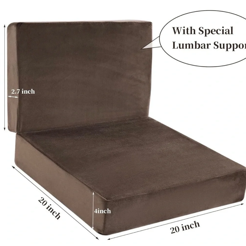 Supportive Medium Firm Foam Mattress - Brown and White
